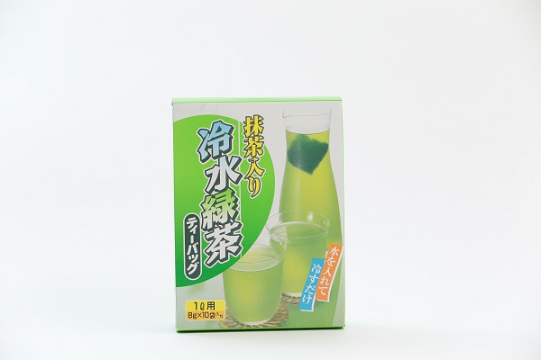 冷水緑茶ティーバッグ　10P